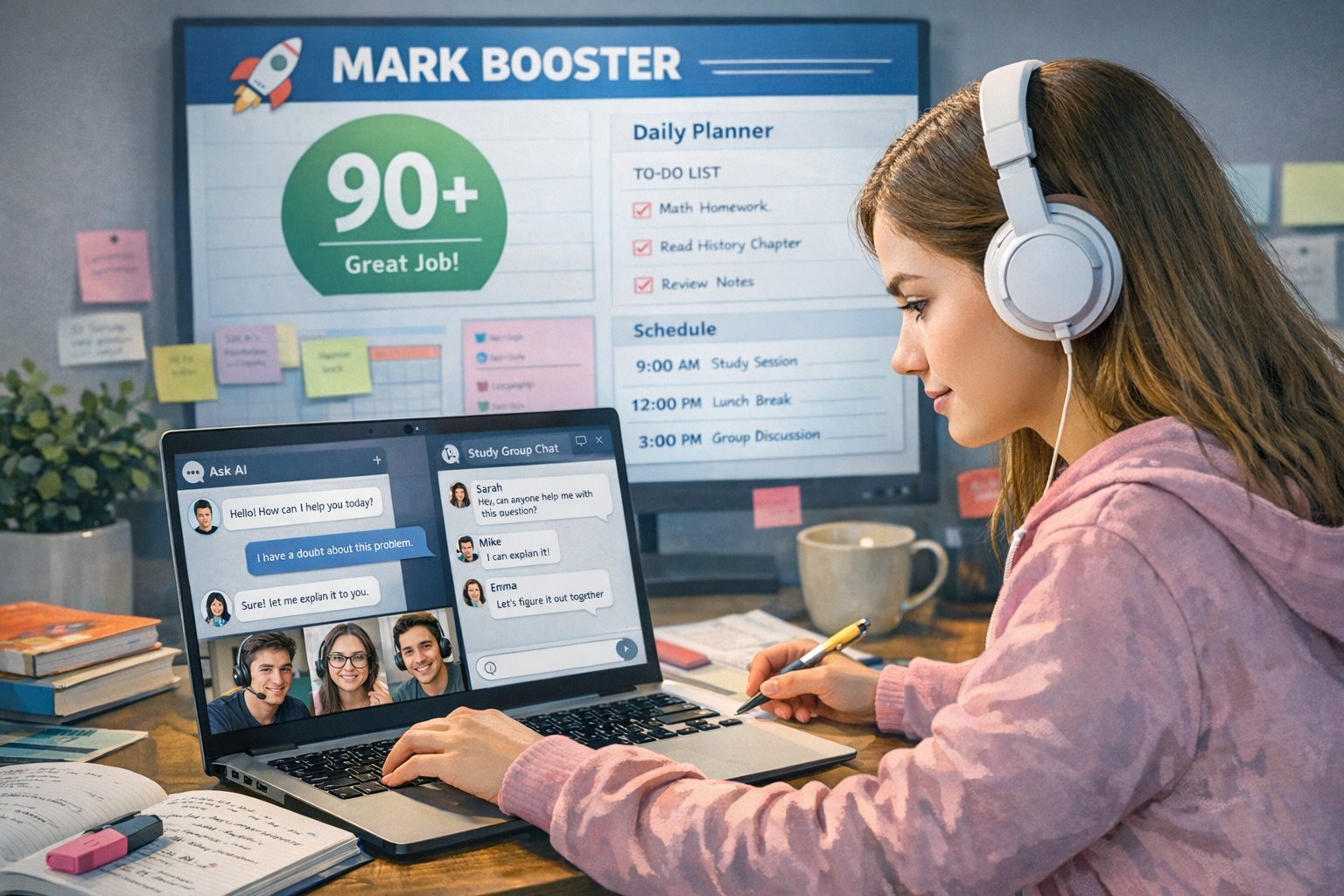 Mark Booster — AI Study Platform